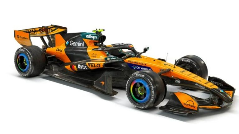 So sieht der neue MCL40 von McLaren aus (Quelle: mclaren.com)