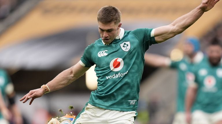 Jack Crowley chutou os pontos iniciais do Teste aos nove minutos