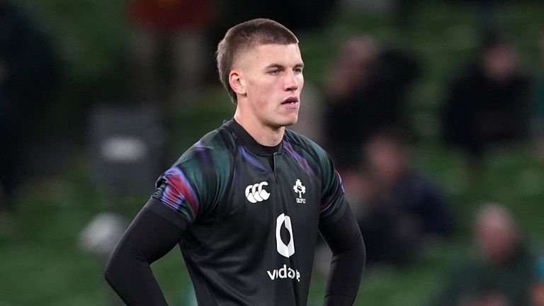 Sam Prendergast has earned the nod from Andy Farrell to start at fly-half once again ahead of Jack Crowley and Harry Byrne 
