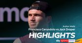 Francisco Cerundolo vs Jack Draper | Indian Wells Highlights