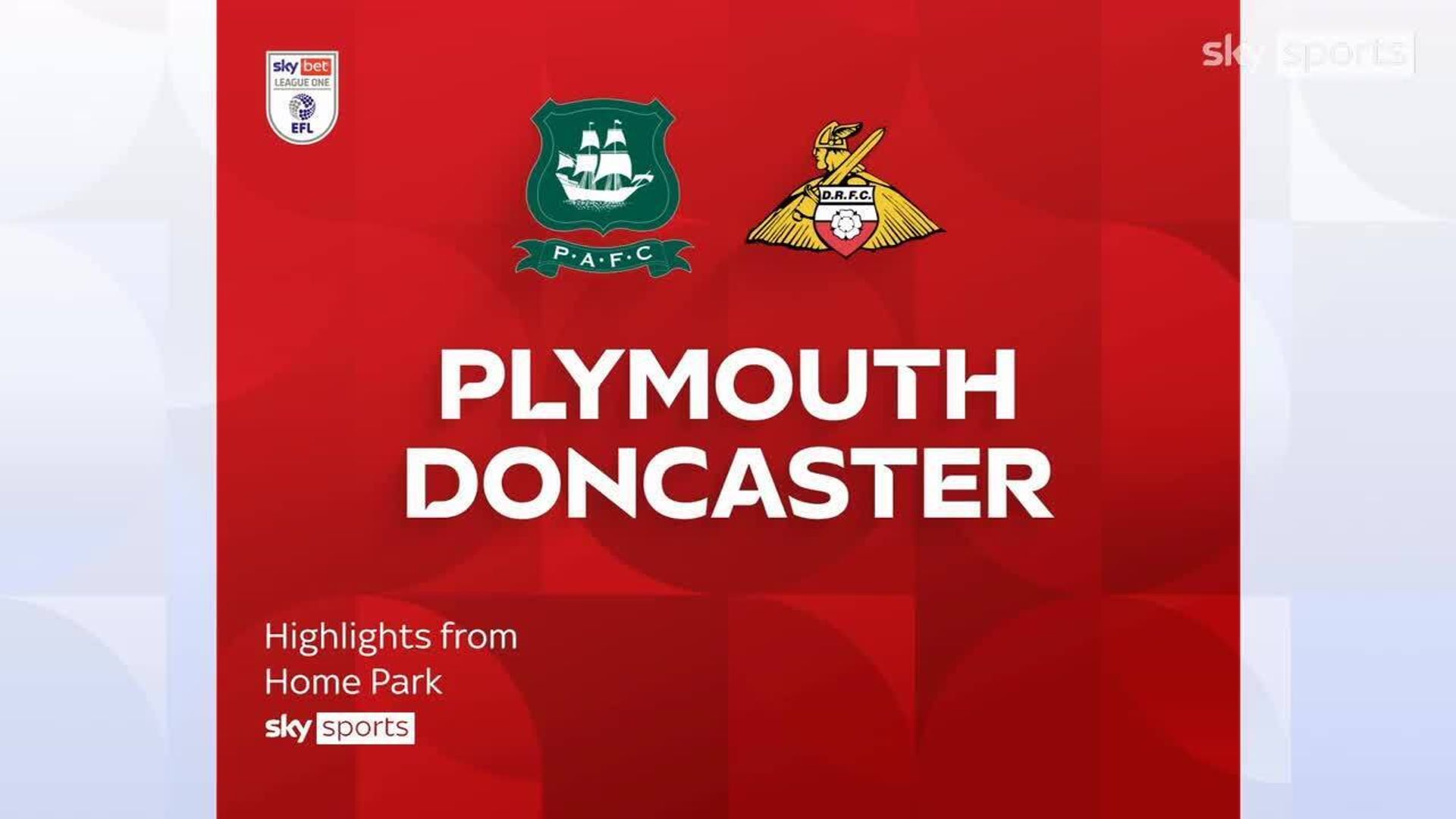 Plymouth 2-1 Doncaster 