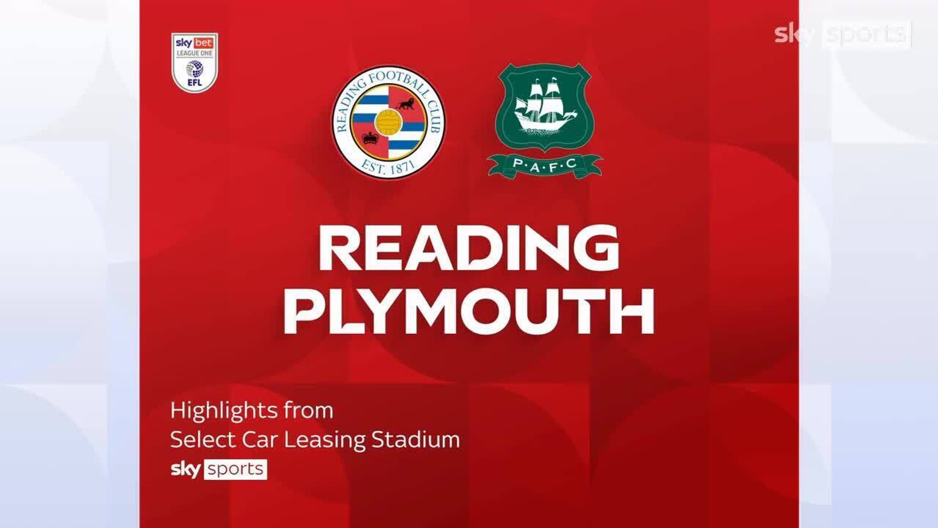 Reading 2-2 Plymouth