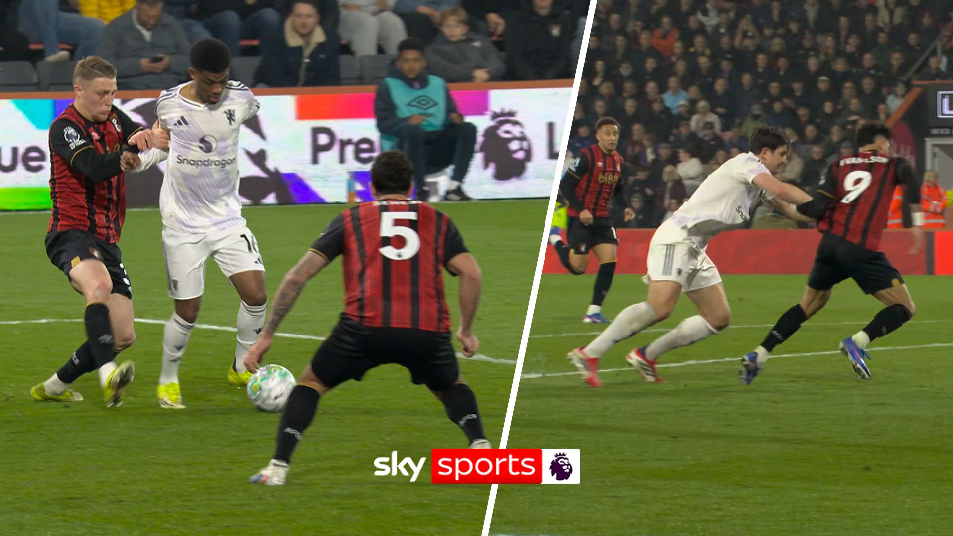 Spot the difference? Carrick and Fernandes fume at 'baffling' penalty decisions