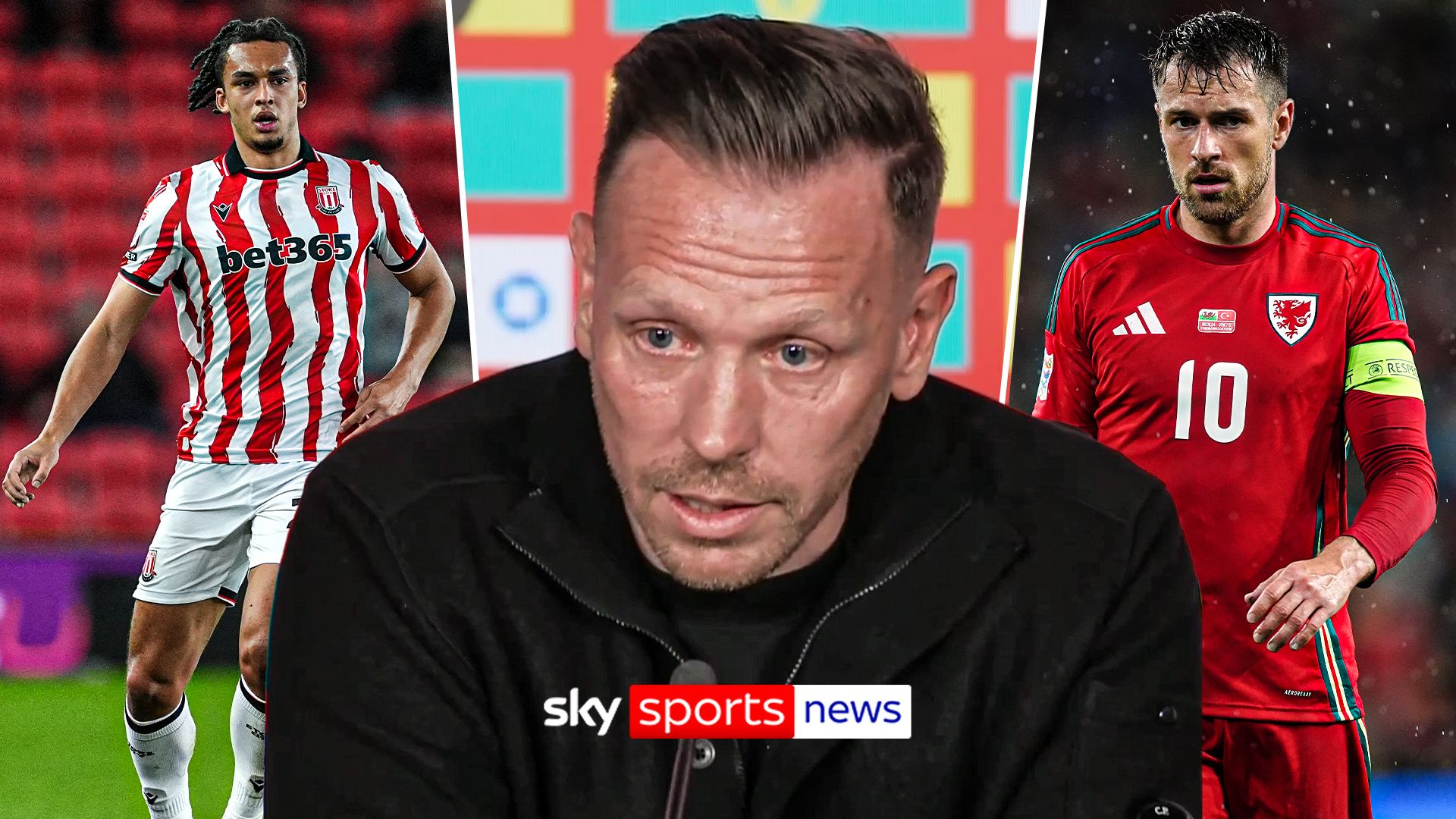 Wales: Craig Bellamy quizzed on Aaron Ramsey omission and team leak