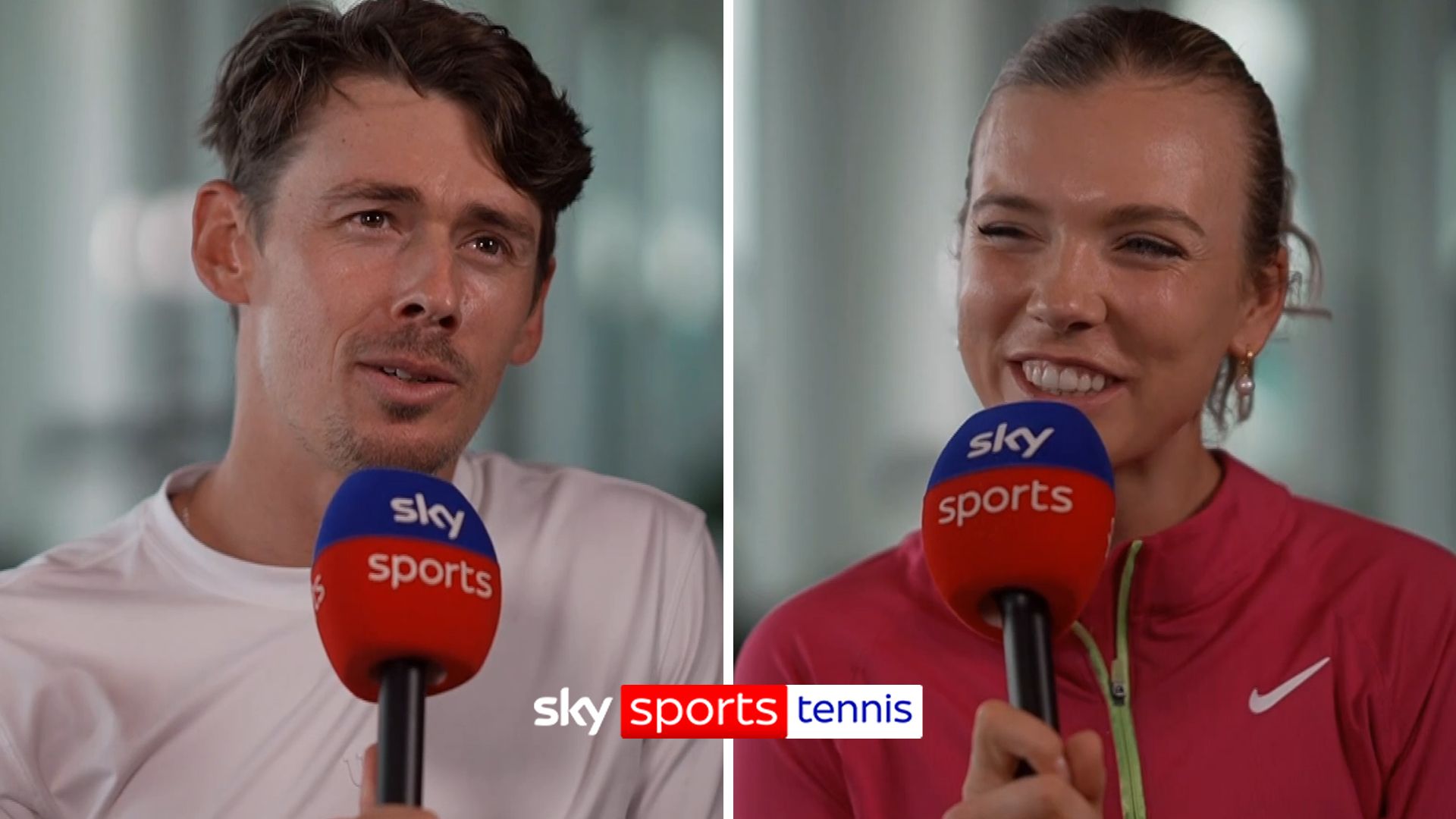 Love Match with De Minaur and Boulter