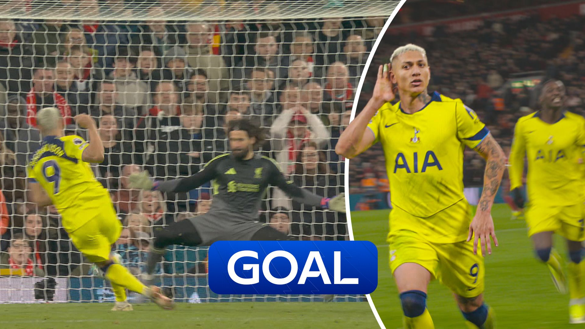'Richarlison has silenced Anfield!' | Brazilian fires home late equaliser for Spurs