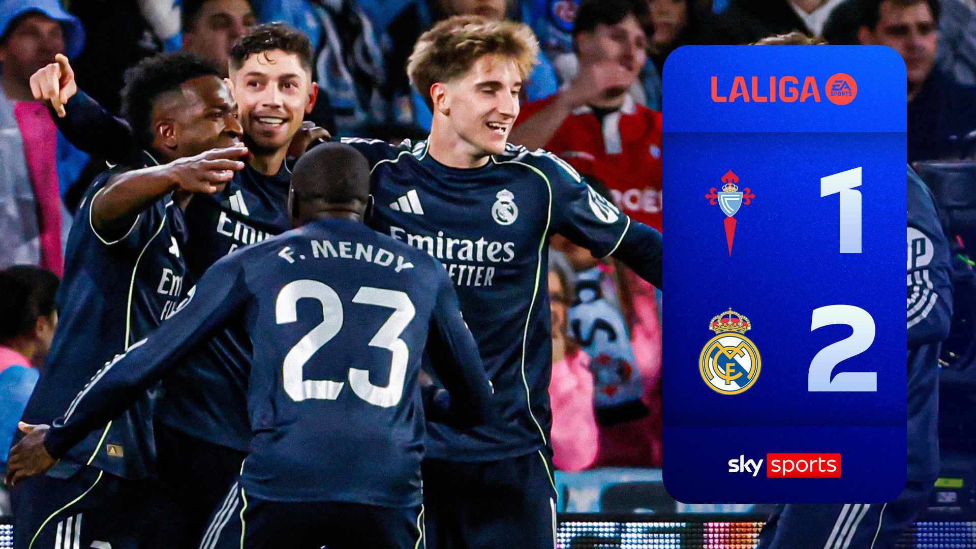 Highlights: Valverde's injury-time winner keeps Real on Barca's tail in title race!