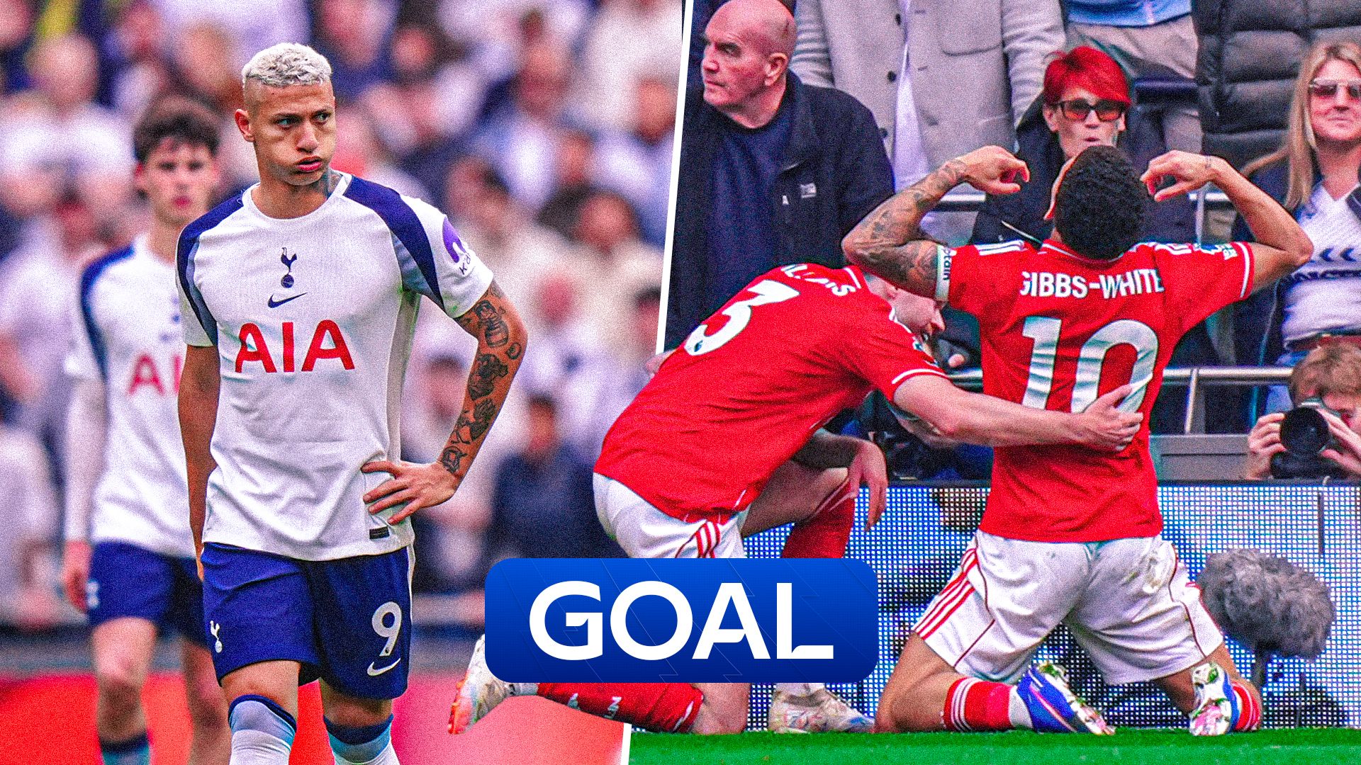 Gibbs-White increases Forest's lead at Spurs!