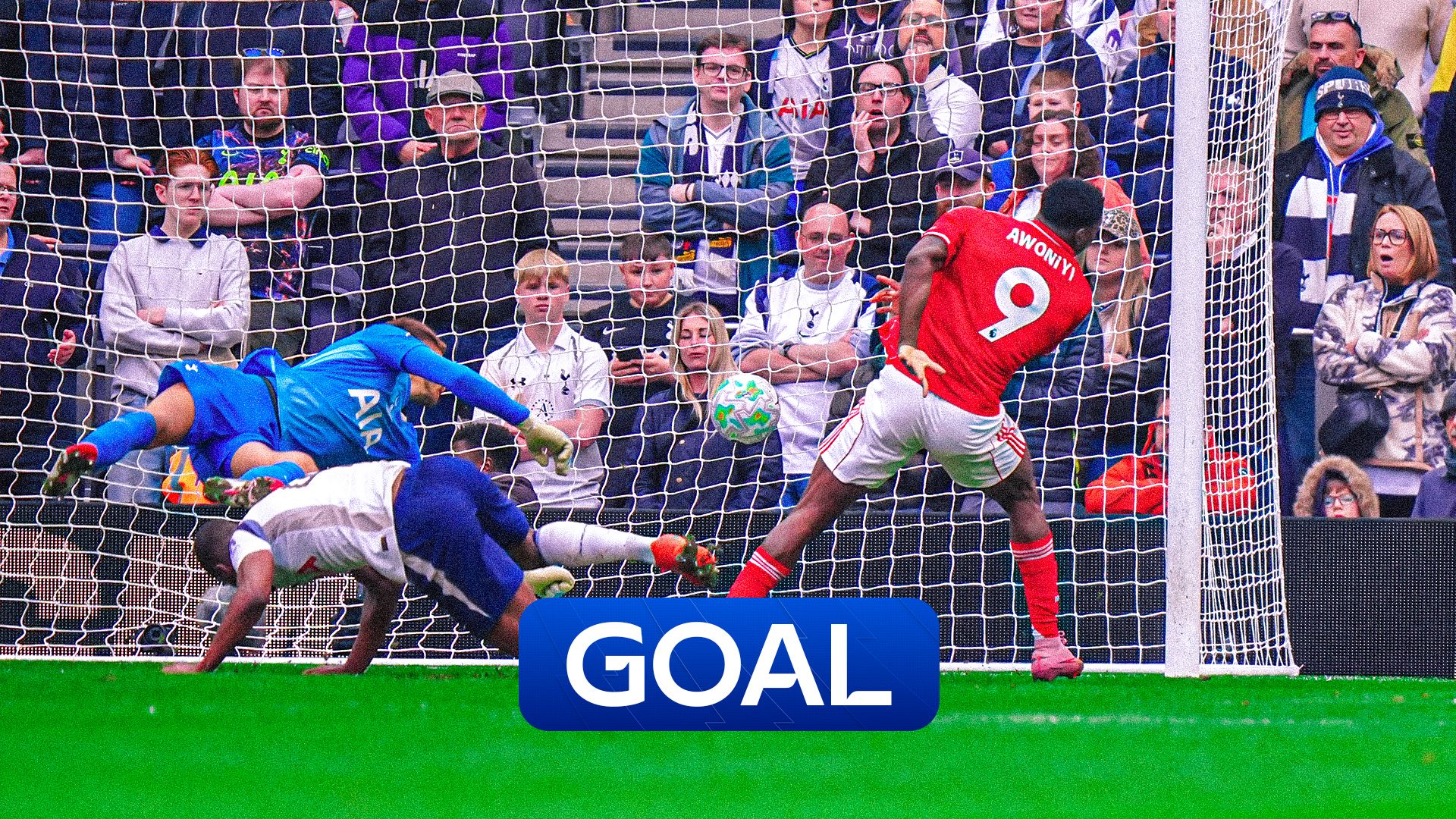 Awoniyi piles on Spurs' misery for Forest's THIRD!