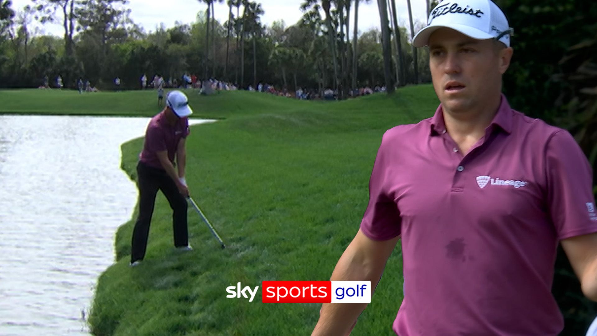 Thomas hacks his way to triple-bogey SEVEN to fall out of contention