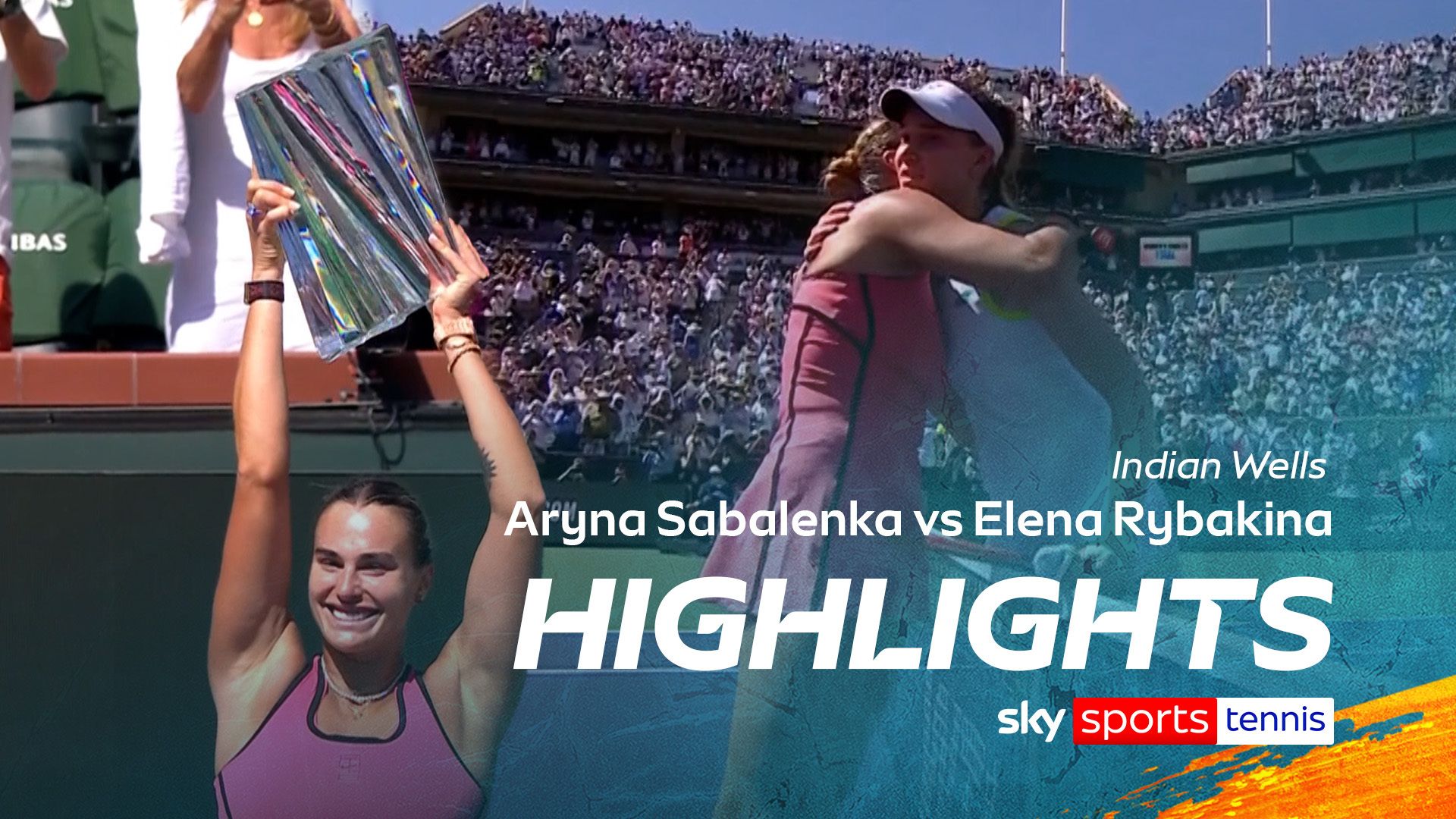 Sabalenka pushed right to the end in a tie-break to take the Indian Wells title 