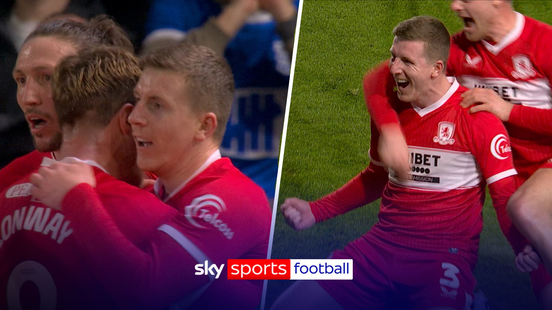 Targett at double for Boro vs Blues - and ex-Villa man enjoys celebrating!