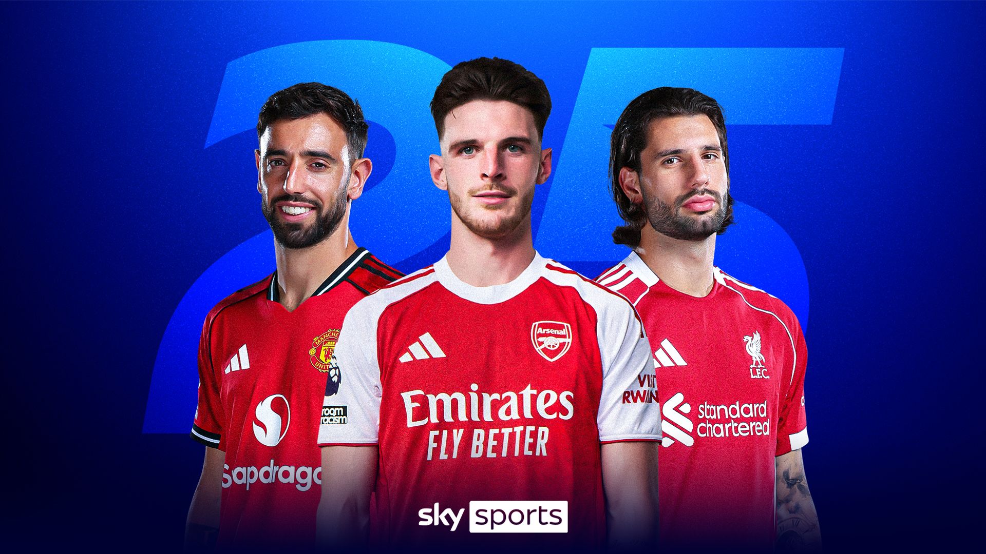 Fernandes top? Sky Sports ranks top 25 Premier League players right now