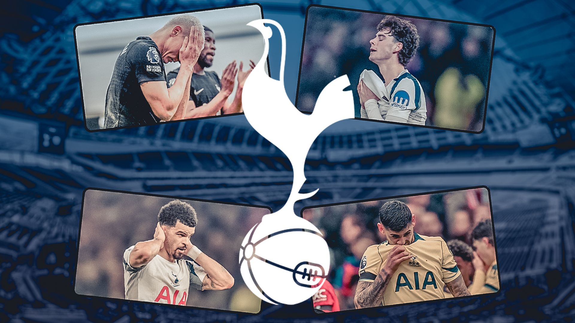 Injuries, ill-discipline and how a nightmare season unfolded for Spurs