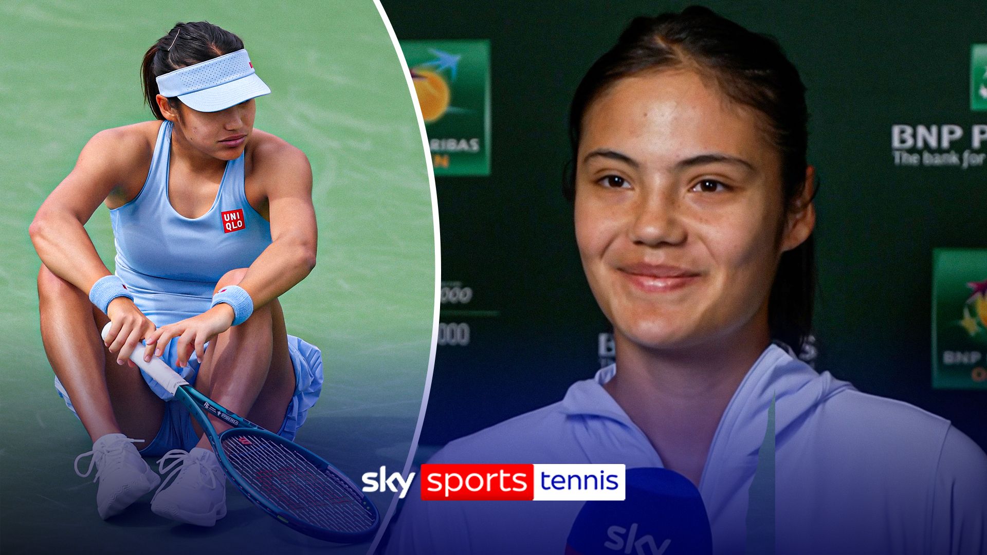 'I'm in a much better place' | Raducanu upbeat despite early Indian Wells Open exit