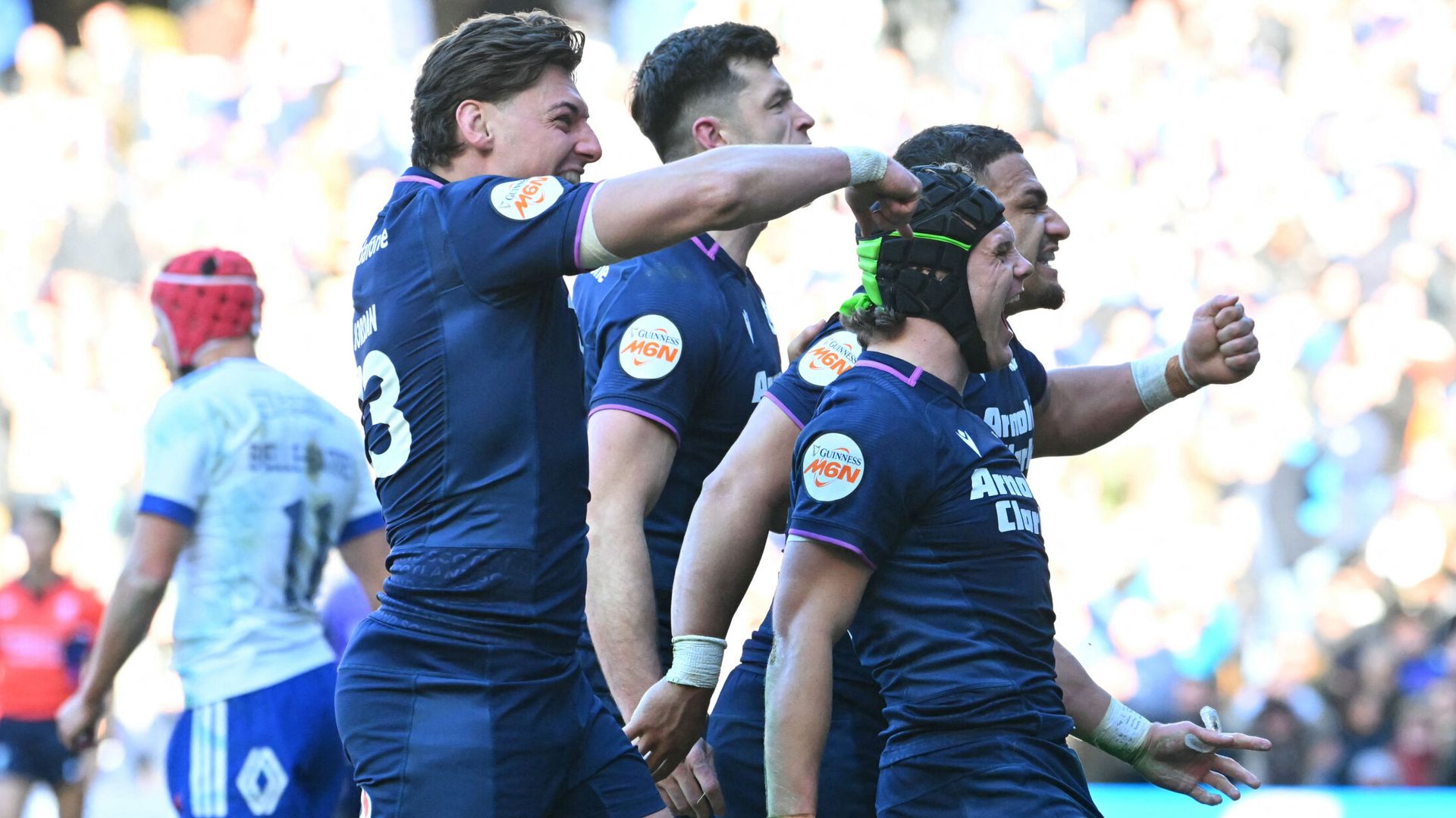 Six Nations LIVE! Scotland running riot against title-chasing France