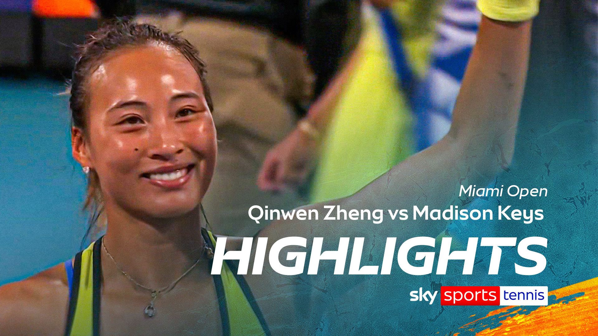 Zheng fights off Keys to set up Sabalenka showdown in Miami!