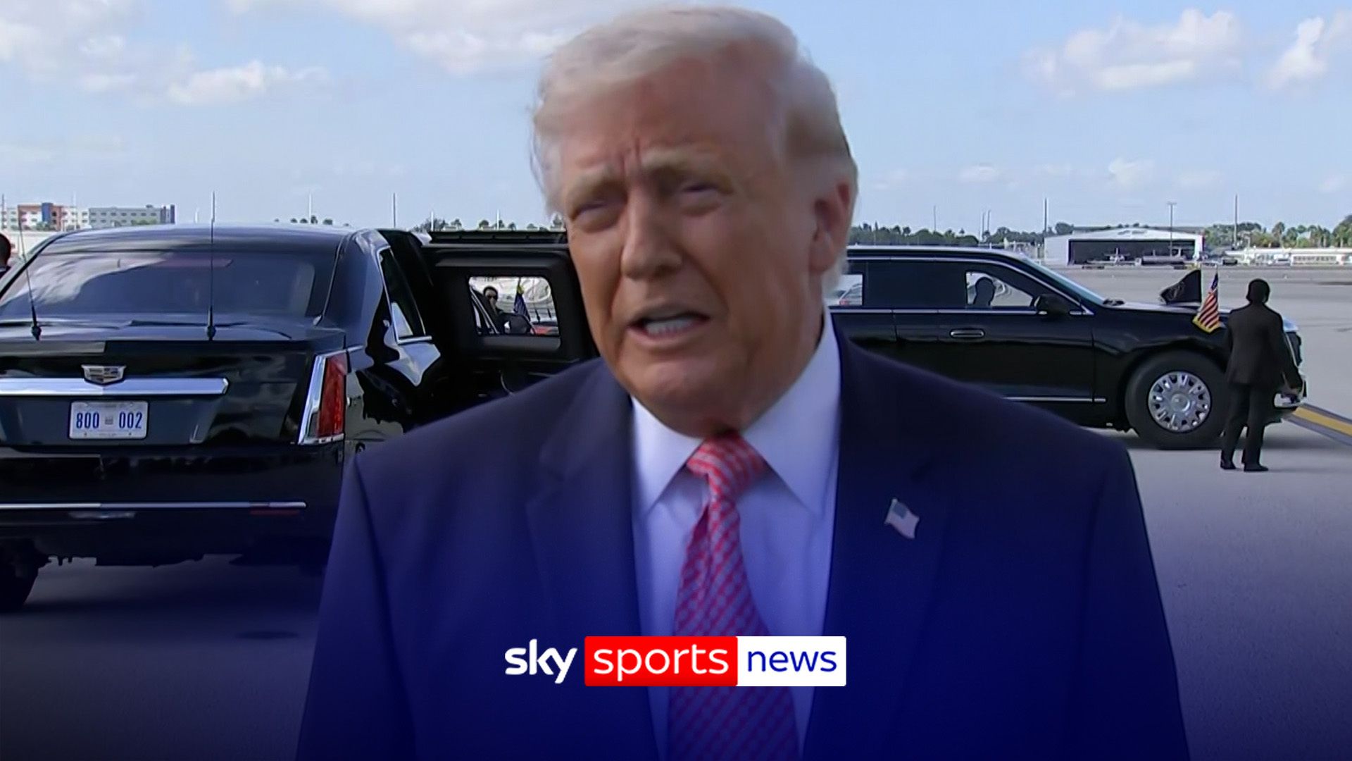 Trump äußert Besorgnis über Woods nach dem Unfall