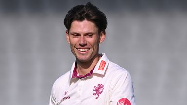 Randell played two County Championship matches for Somerset in 2024, taking three wickets