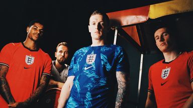 England reveal 2026 World Cup kit