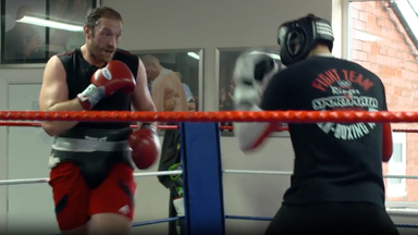Tyson Fury sparring Rico Verhoeven
