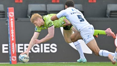 Zach Eckersley got Wigan off to a flying start