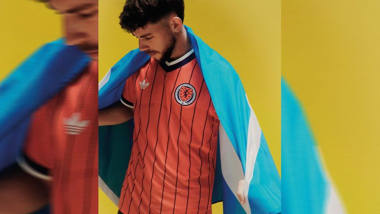 SCHOTTLAND: Auswärtstrikot (Quelle: X @ ScotlandNT)