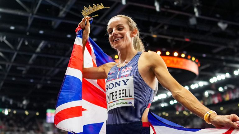 Georgia Hunter Bell was able to finally take the crown after numerous silver and bronze global medals 