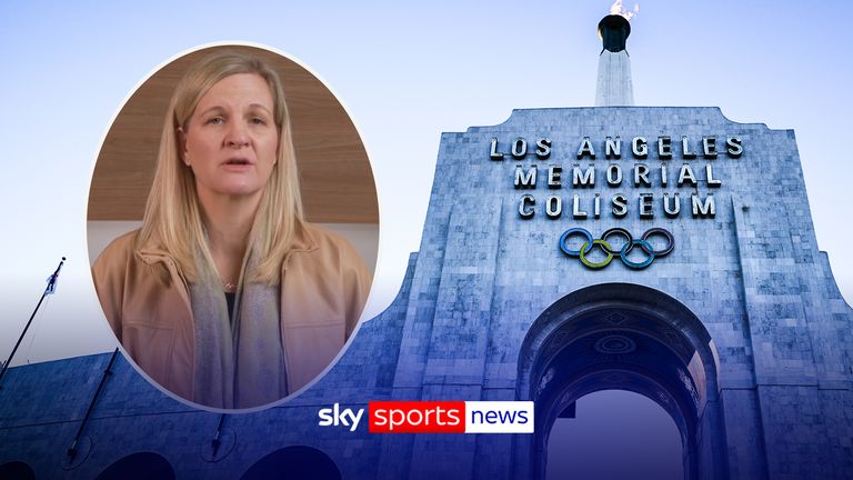 Sky News reporter Rob Harris explains why the International Olympic Committee has announced that transgender women will be banned from competing as females from the 2028 Games