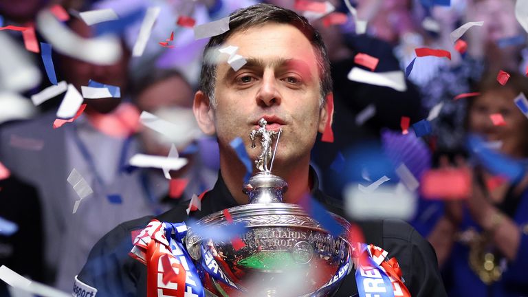 L'ultimo record significativo che Ronnie O'Sullivan deve battere nello snooker sono i sette titoli mondiali di Stephen Hendry