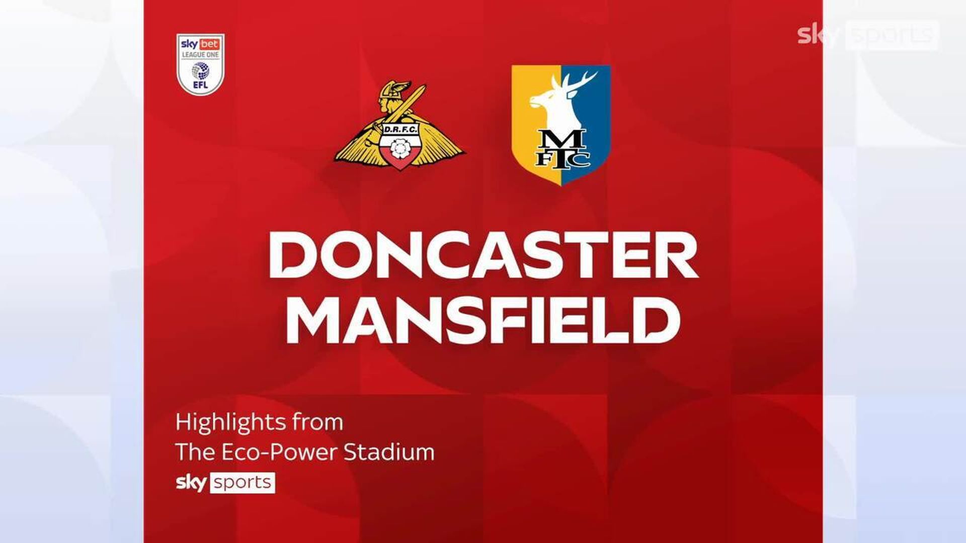Doncaster 0-2 Mansfield
