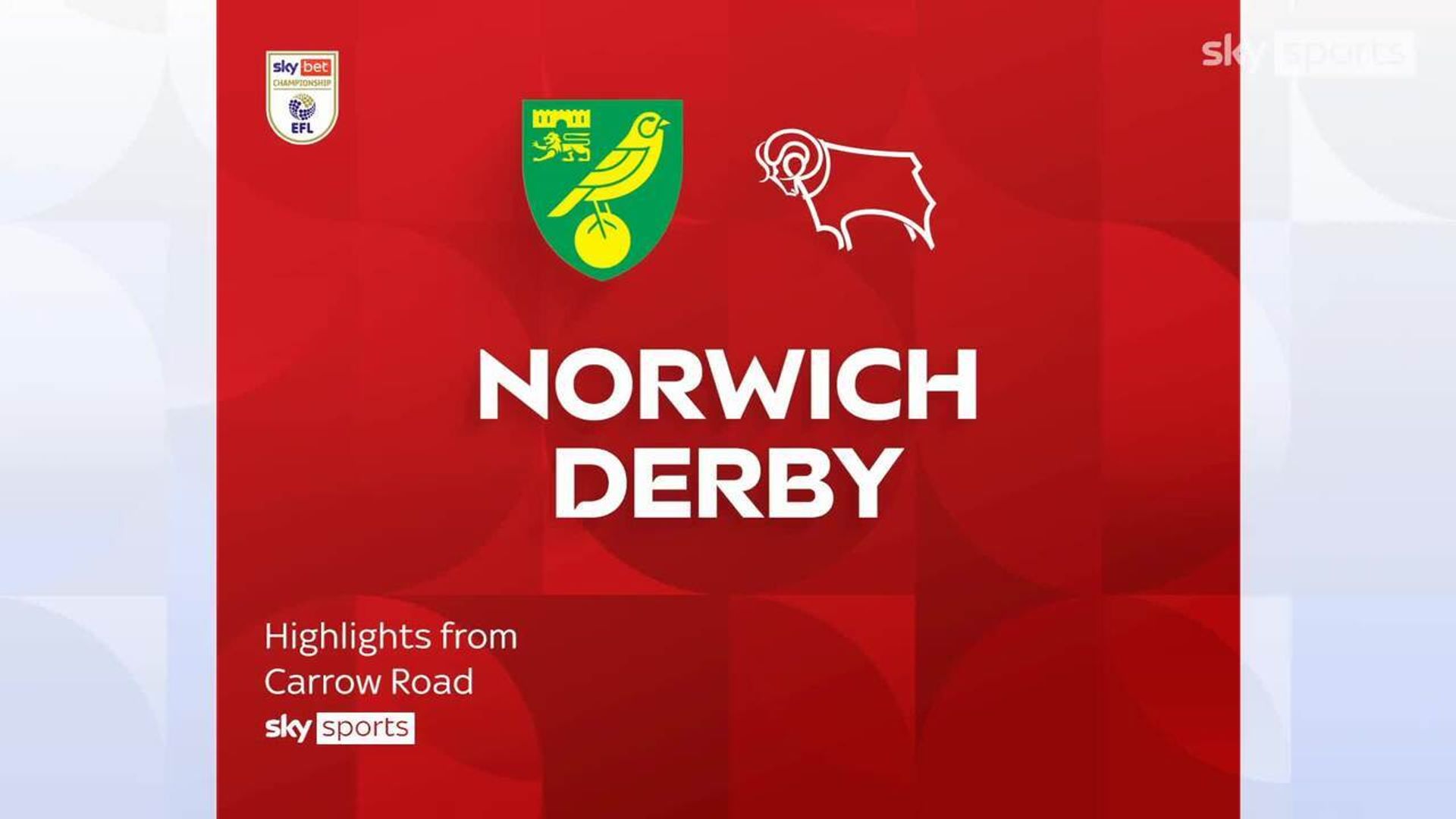 Norwich 2-1 Derby