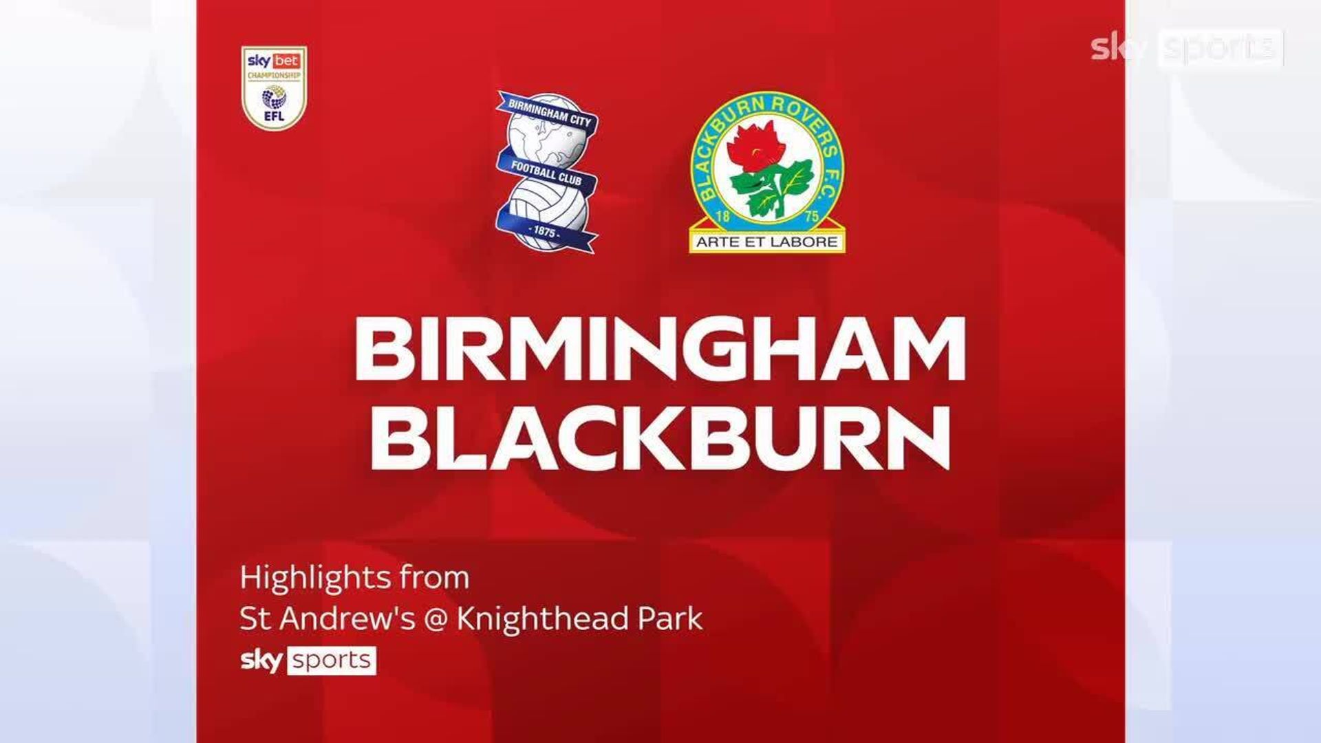 Birmingham 0-1 Blackburn