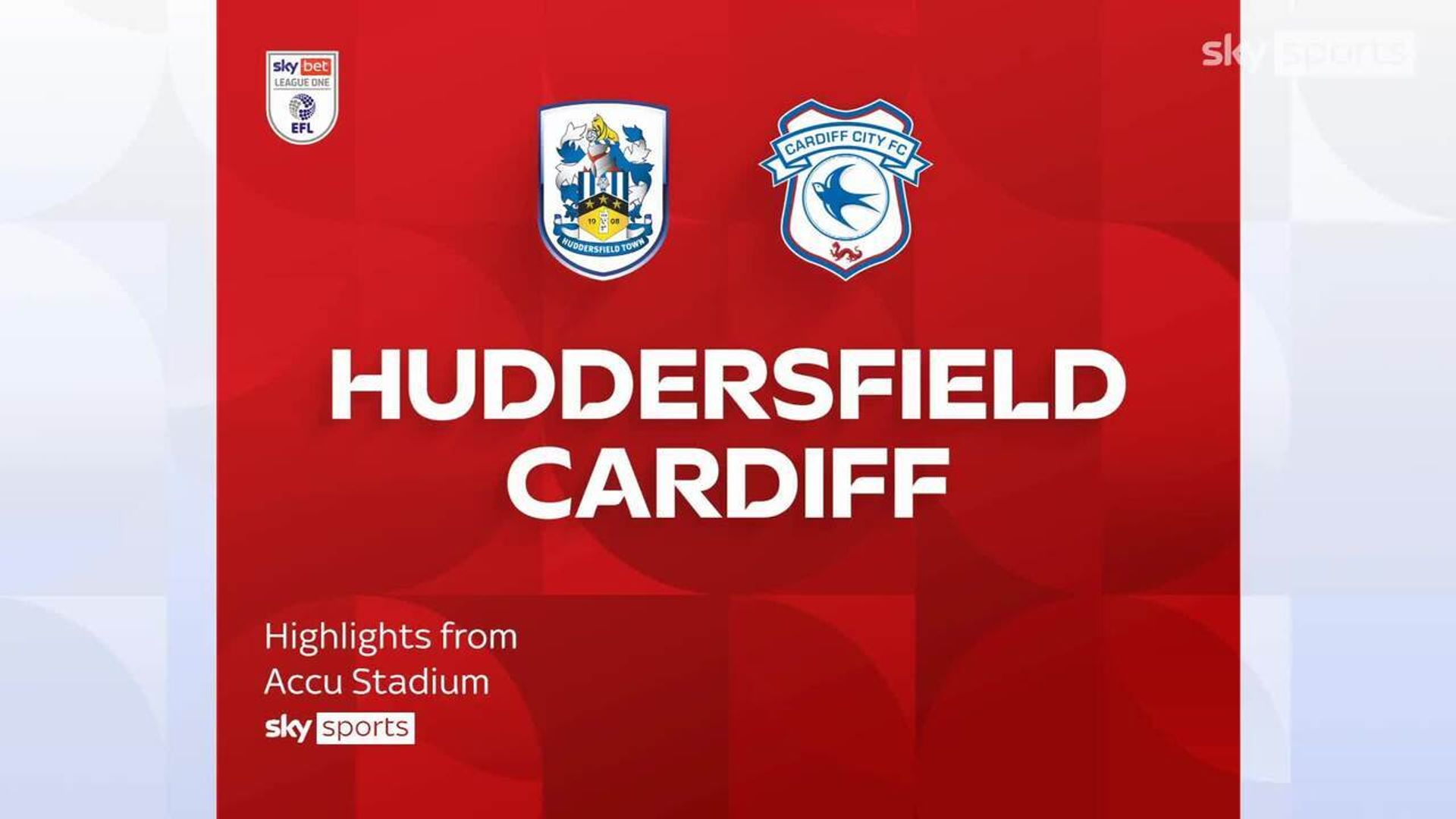 Cardiff leave it late to share the points at Huddersfield