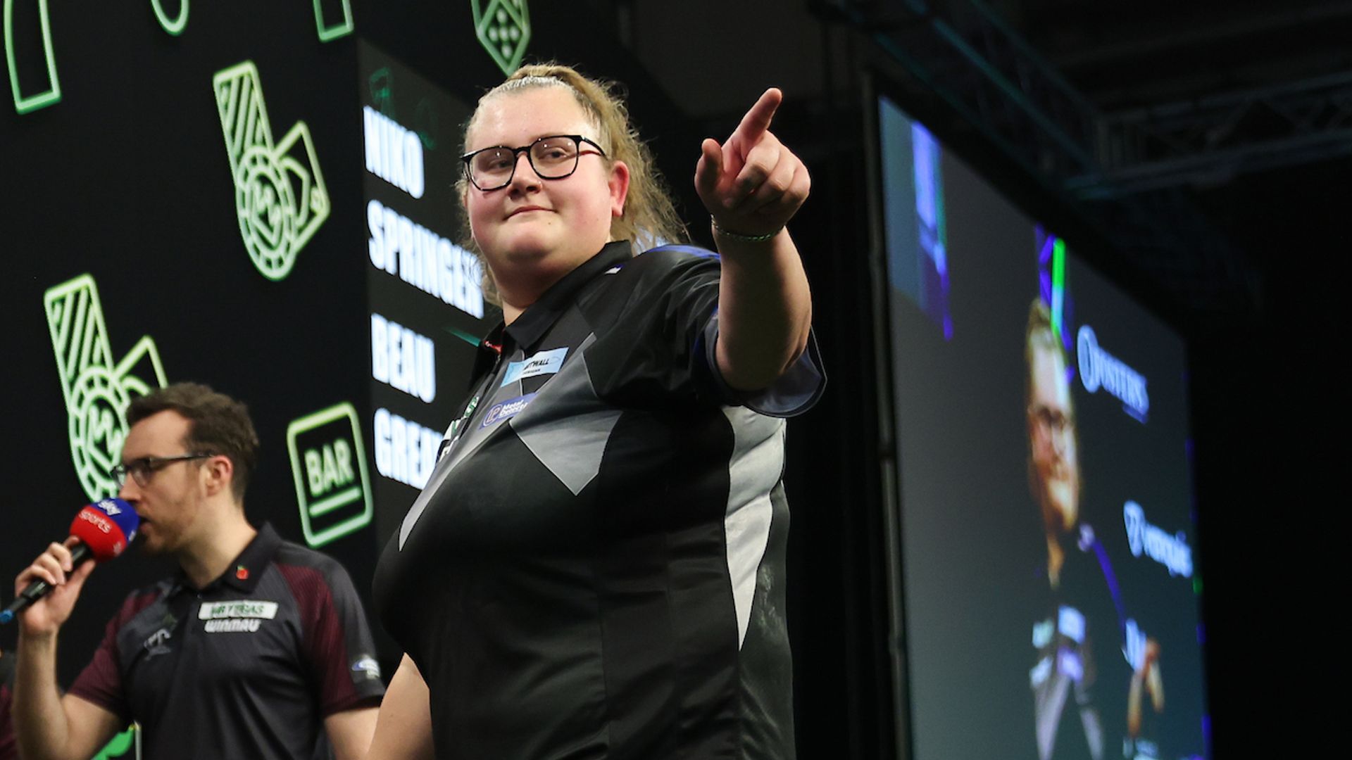 Greaves on making history: 'Three of my best darts ever'