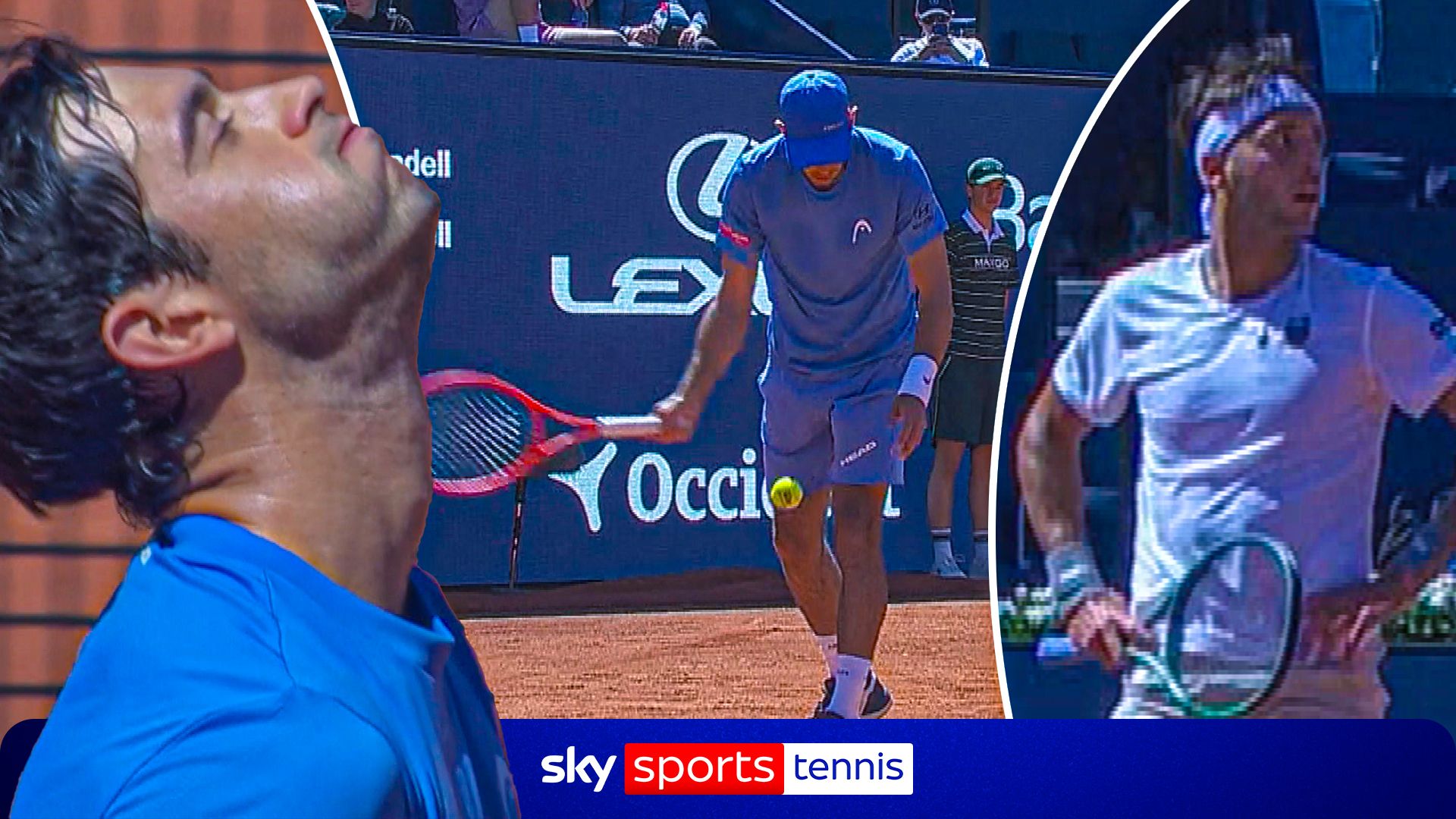 Borges wins with UNDERARM serve ace! 'Never seen anything like that in my LIFE!'