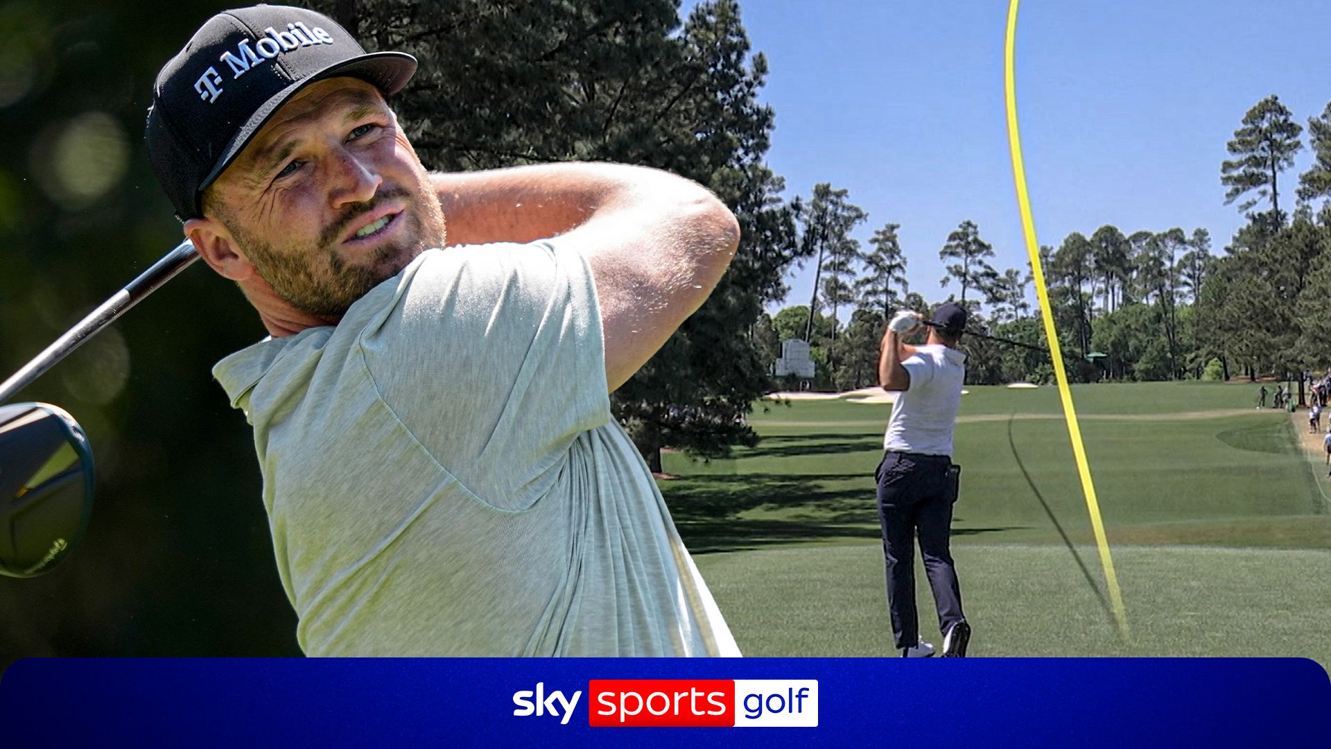 'Are you kidding me?!' Clark inches away from sensational ace on par-four!