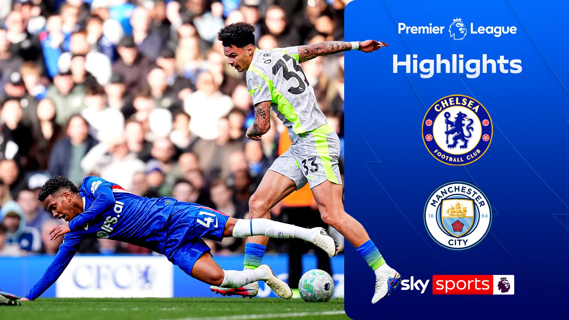 Chelsea 0-3 Manchester City | Premier League highlights