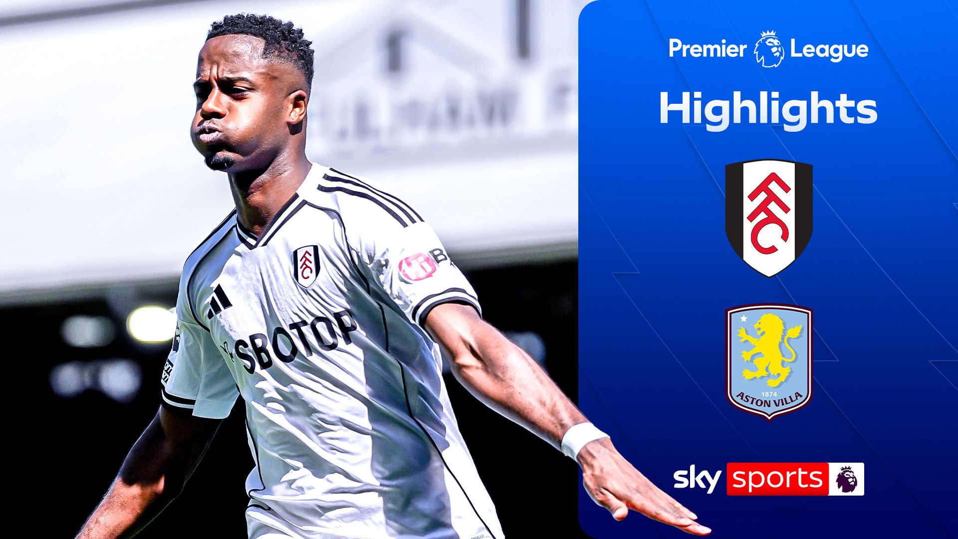 Sessegnon strikes to help Fulham claim three points against Villa