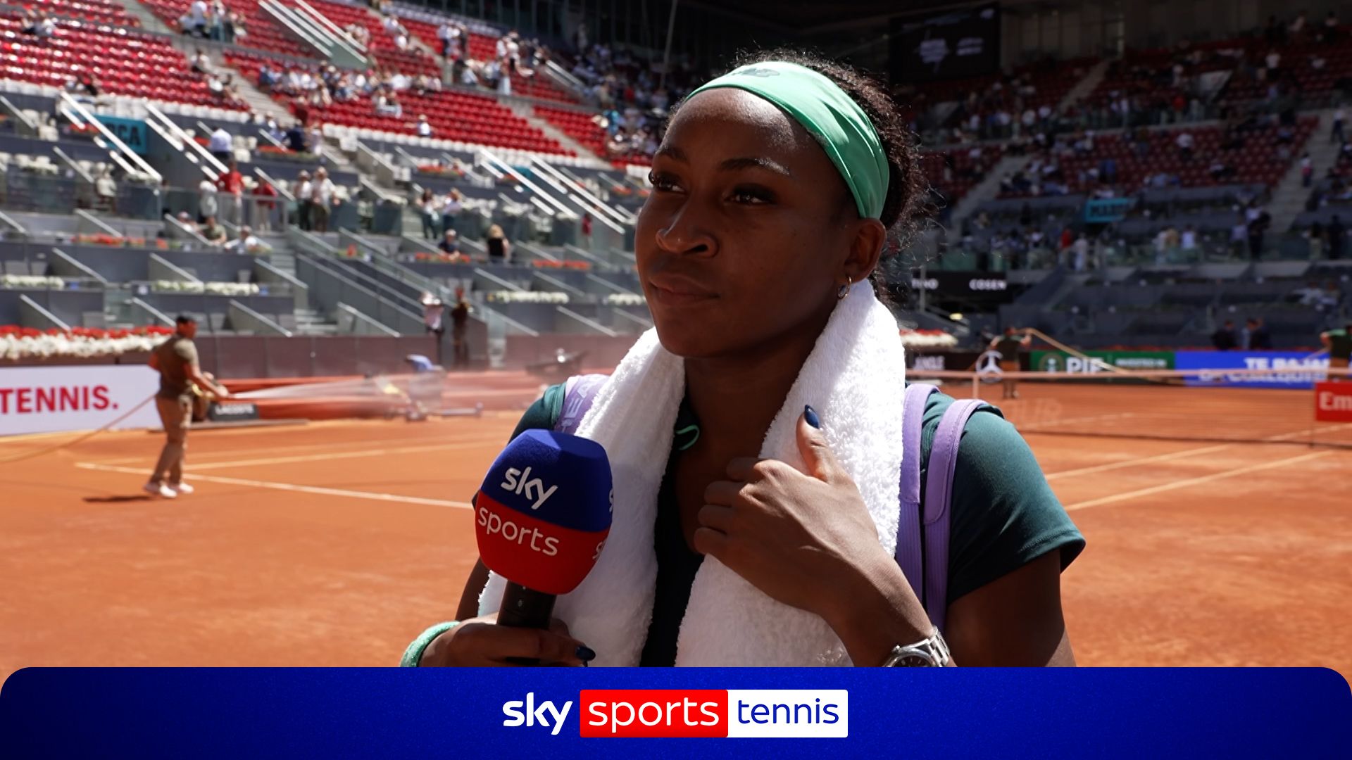 'I don't know how I got it done!' | Gauff overcomes illness to progress