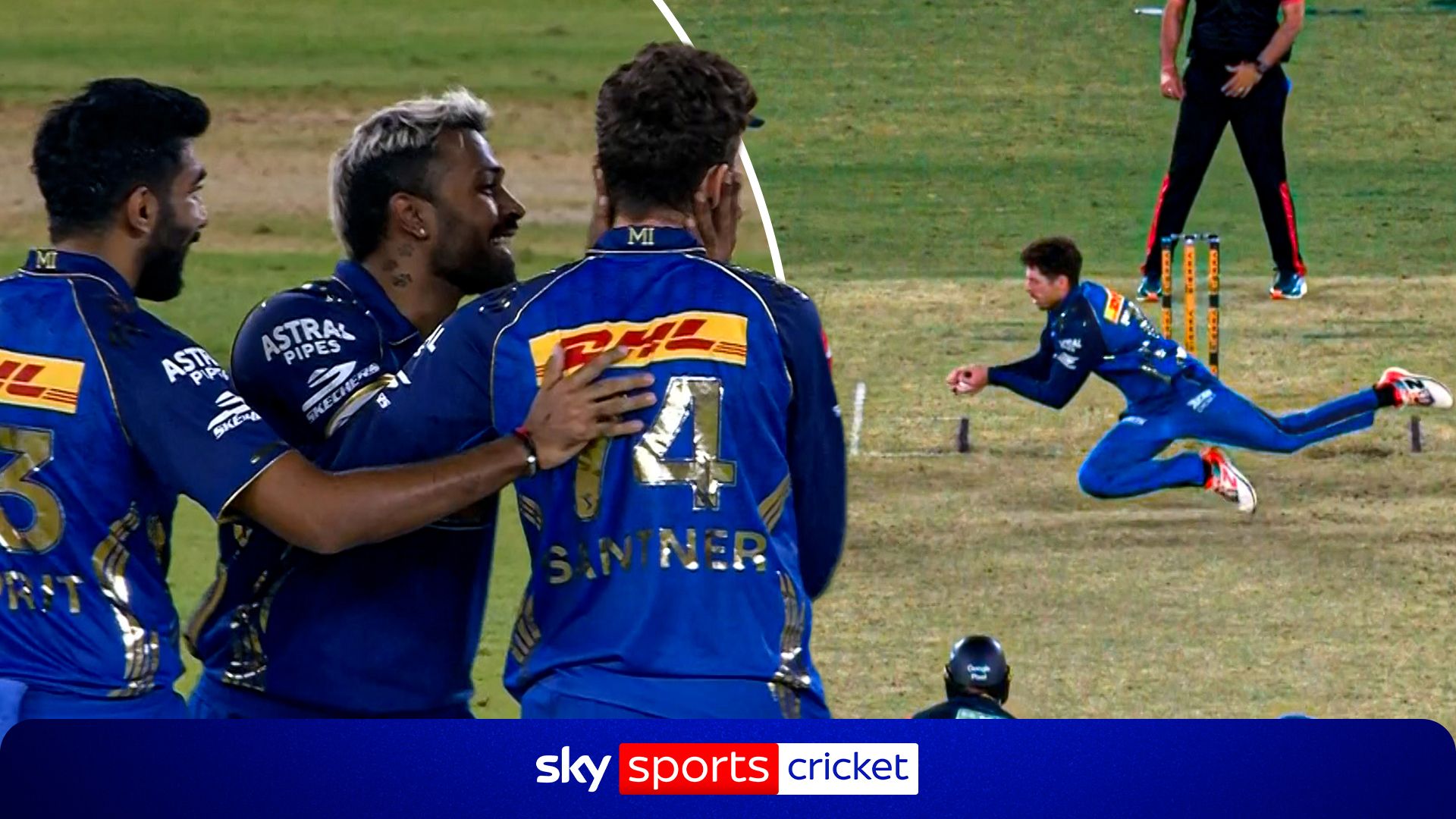 Mumbai Indians rip through Gujarat Titans with two wickets in three balls!