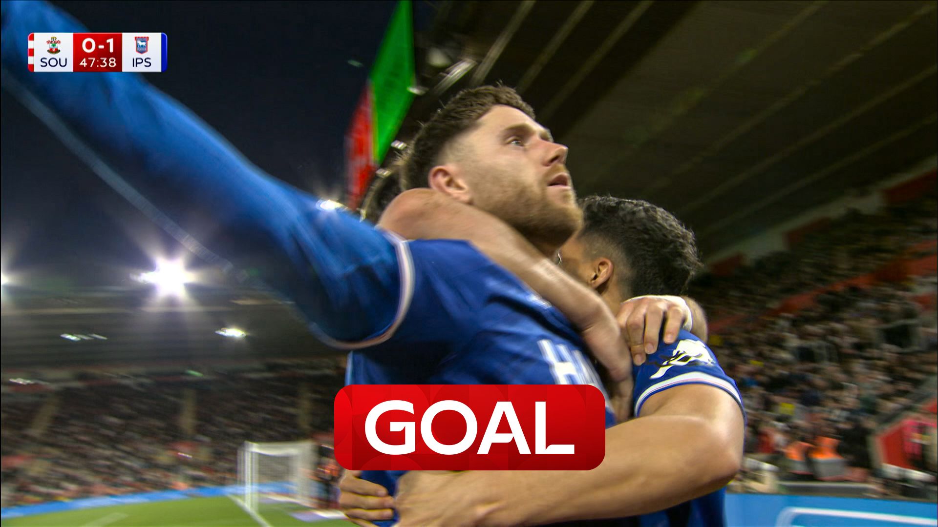 'A massive goal!' | Burns nets opener to edge Ipswich closer to promotion