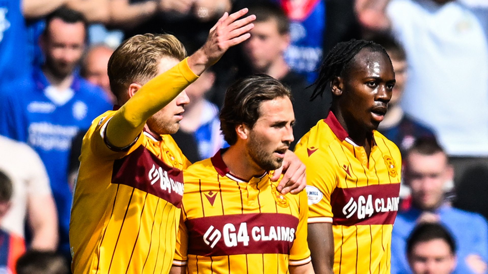 Title twist! Motherwell take early lead at Rangers LIVE!