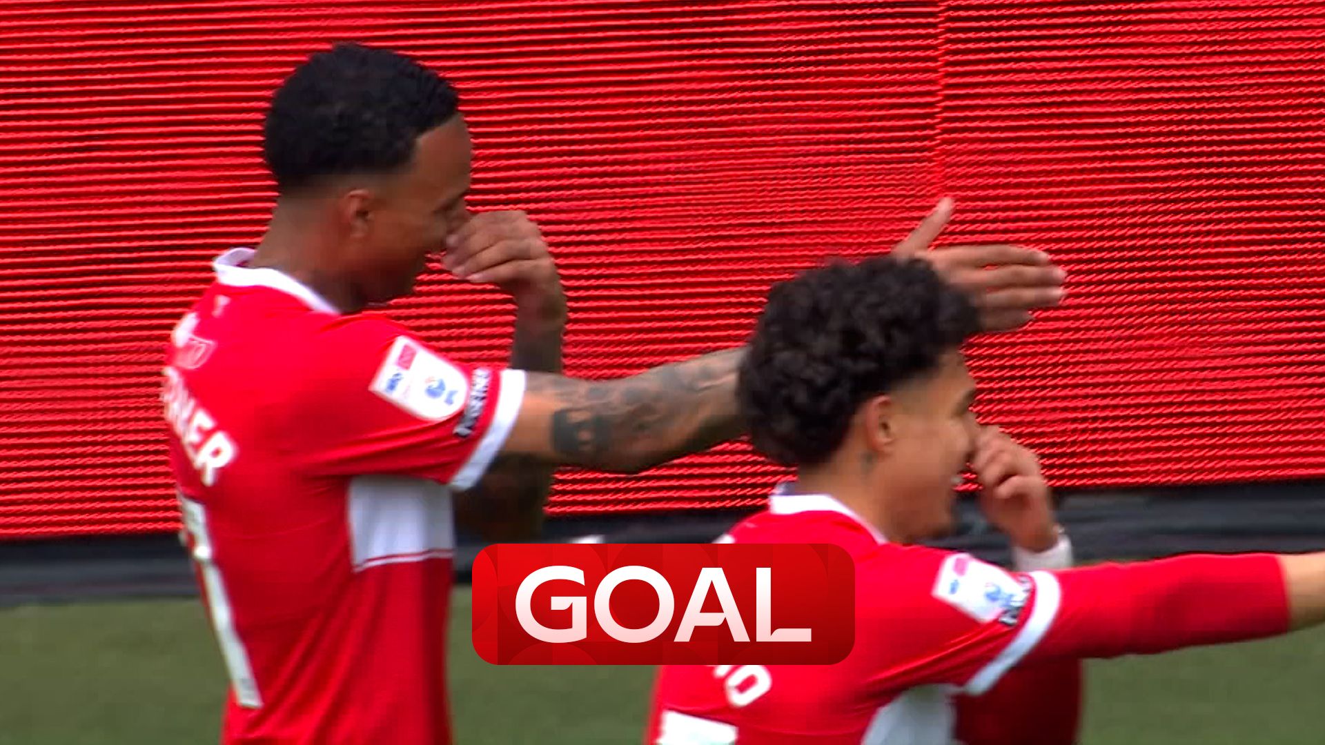 What a goal! Whittaker's sensational free-kick puts Boro ahead