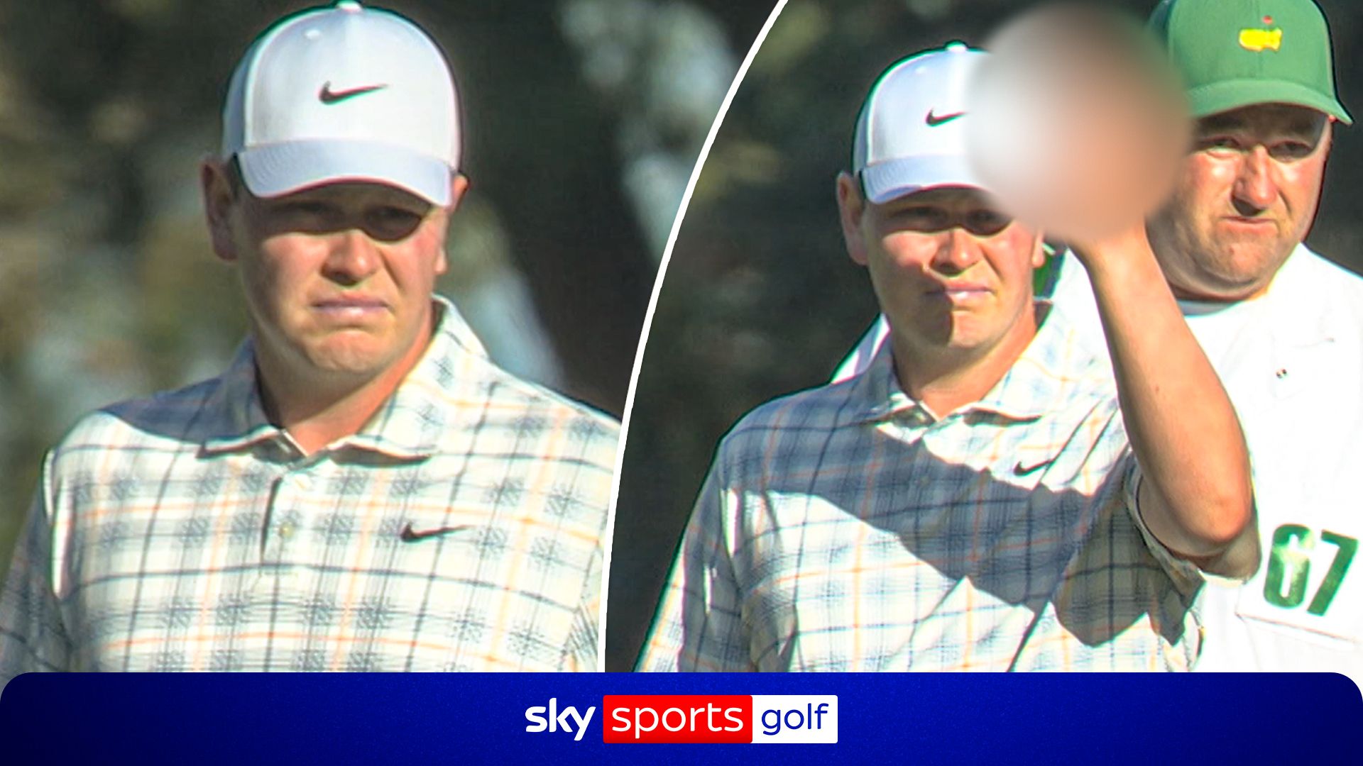 In hot water? MacIntyre's offensive gesture at The Masters