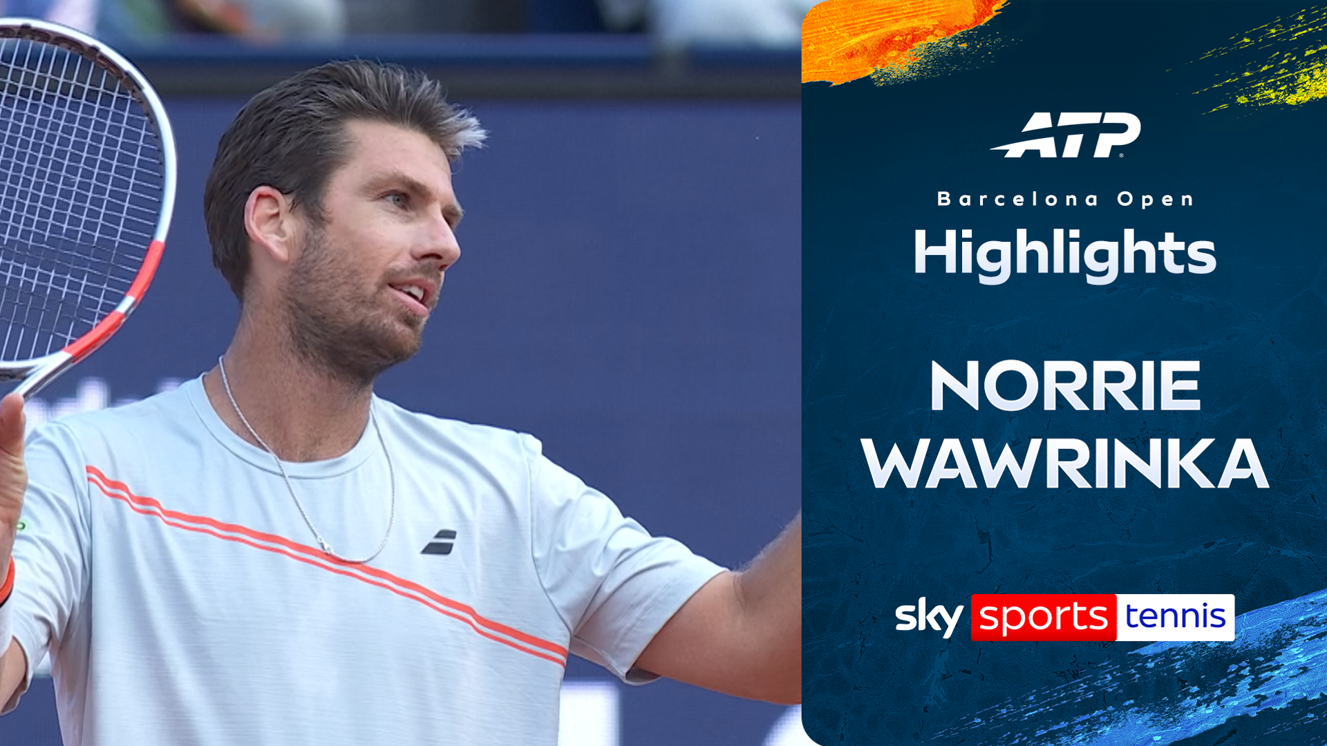 Norrie defeats Wawrinka in two-and-a-half-hour battle