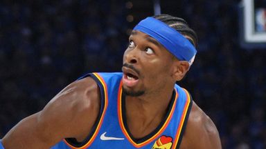 Oklahoma City Thunder guard Shai Gilgeous-Alexander