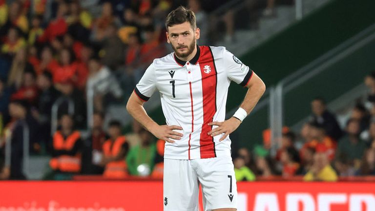 Khvicha Kvaratskhelia (Georgien): Nicht qualifiziert