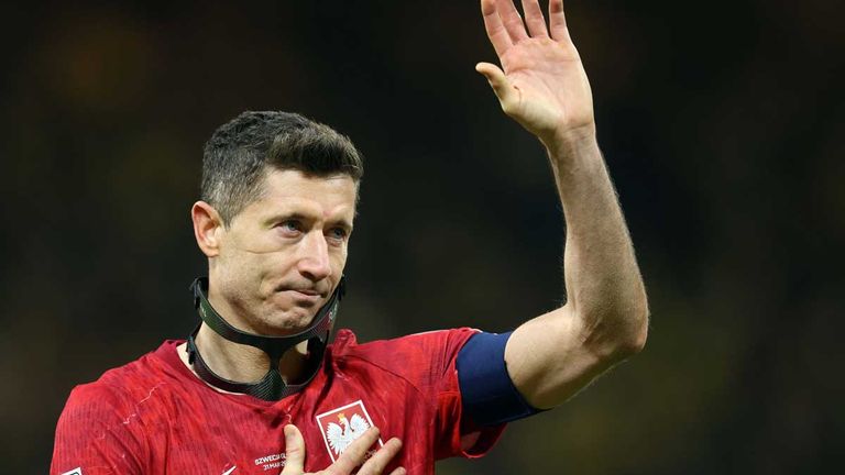 Robert Lewandowski gab am 10. September 2008 sein Debüt für die polnische Nationalmannschaft.