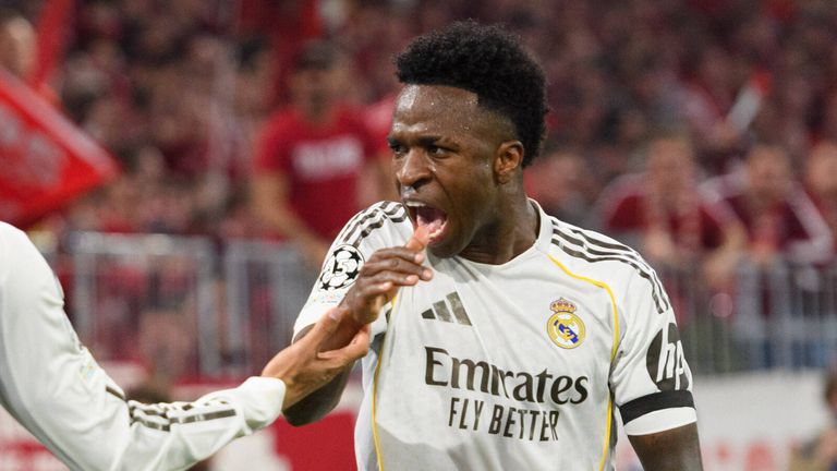 Vinicius Jr. lässt sich die Kritik seiner Mitspieler nicht gefallen.